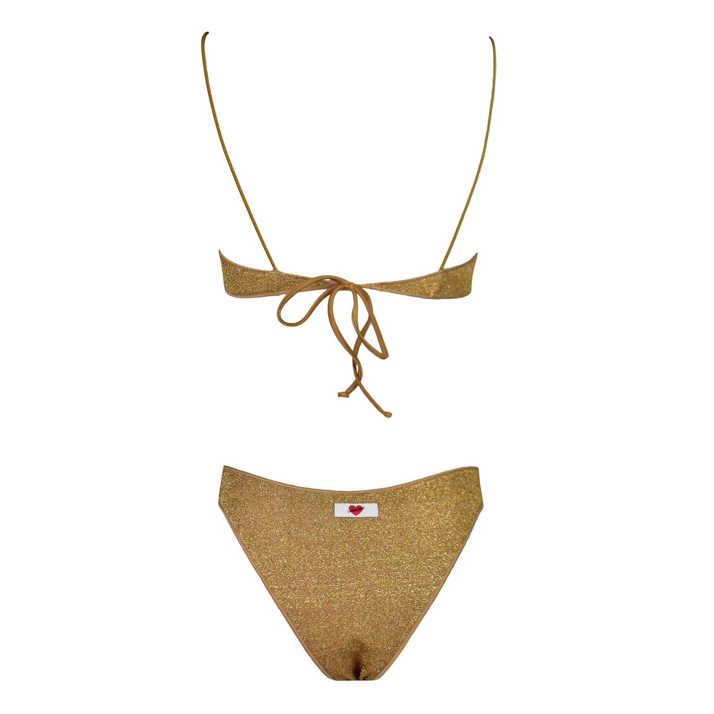 Corpetto Miami Glitter Gold