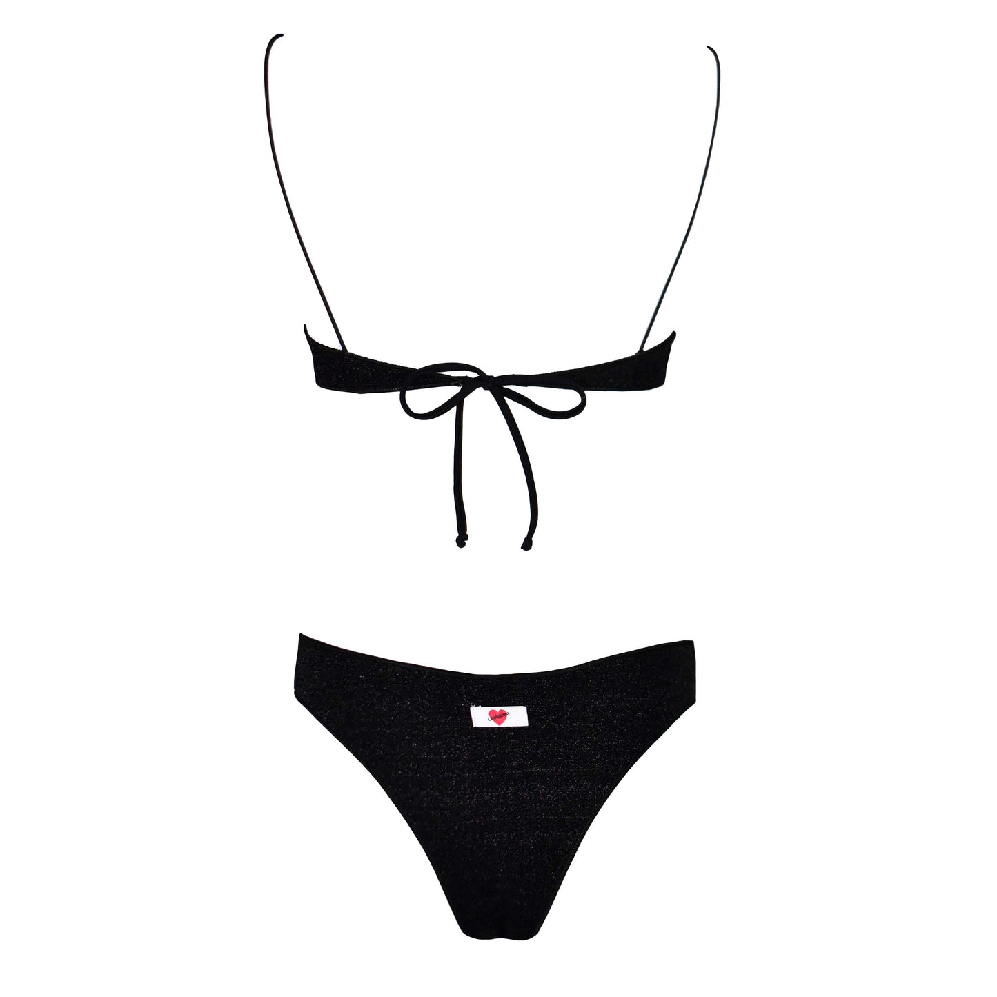 Corpetto Miami Glitter Black