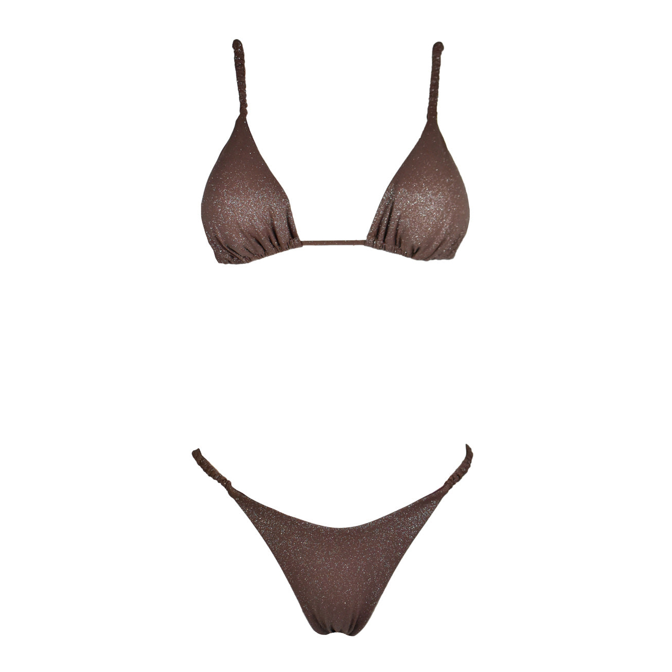 Triangolo Cristal Scrunchies Moka