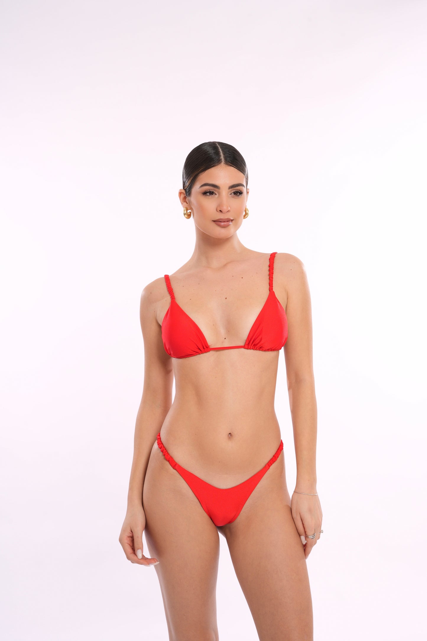 Triangolo Satin Scrunchies Venere
