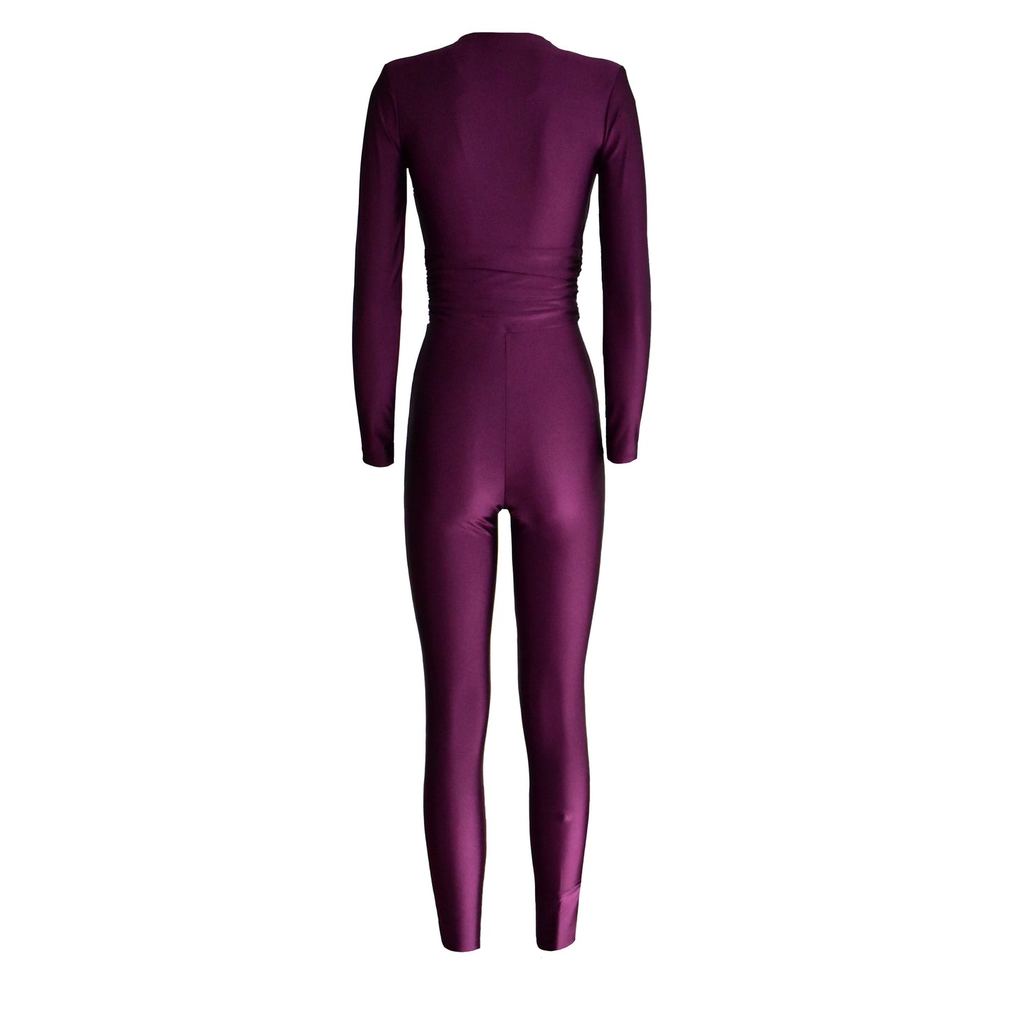 Tuta New Hanna Satin Rouge Noir