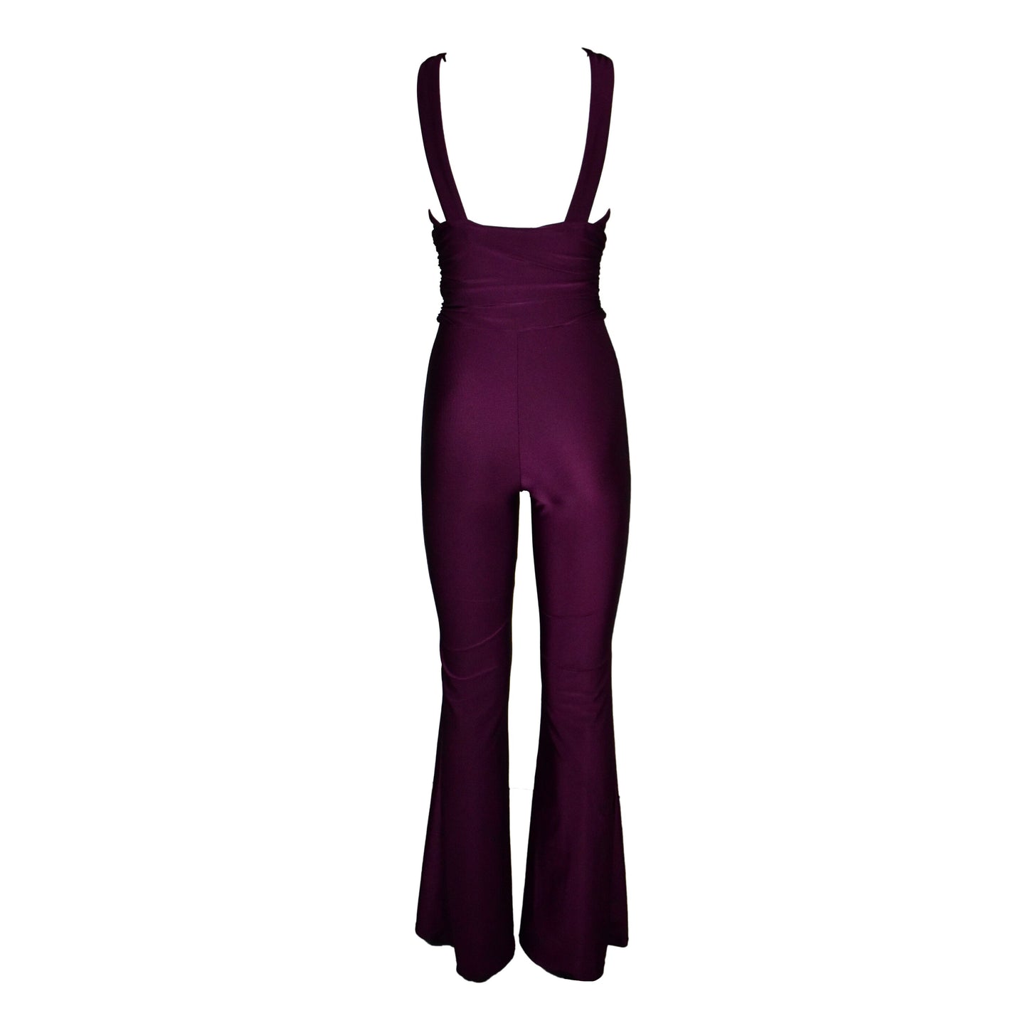 Tuta Satin Cindy Rouge Noir