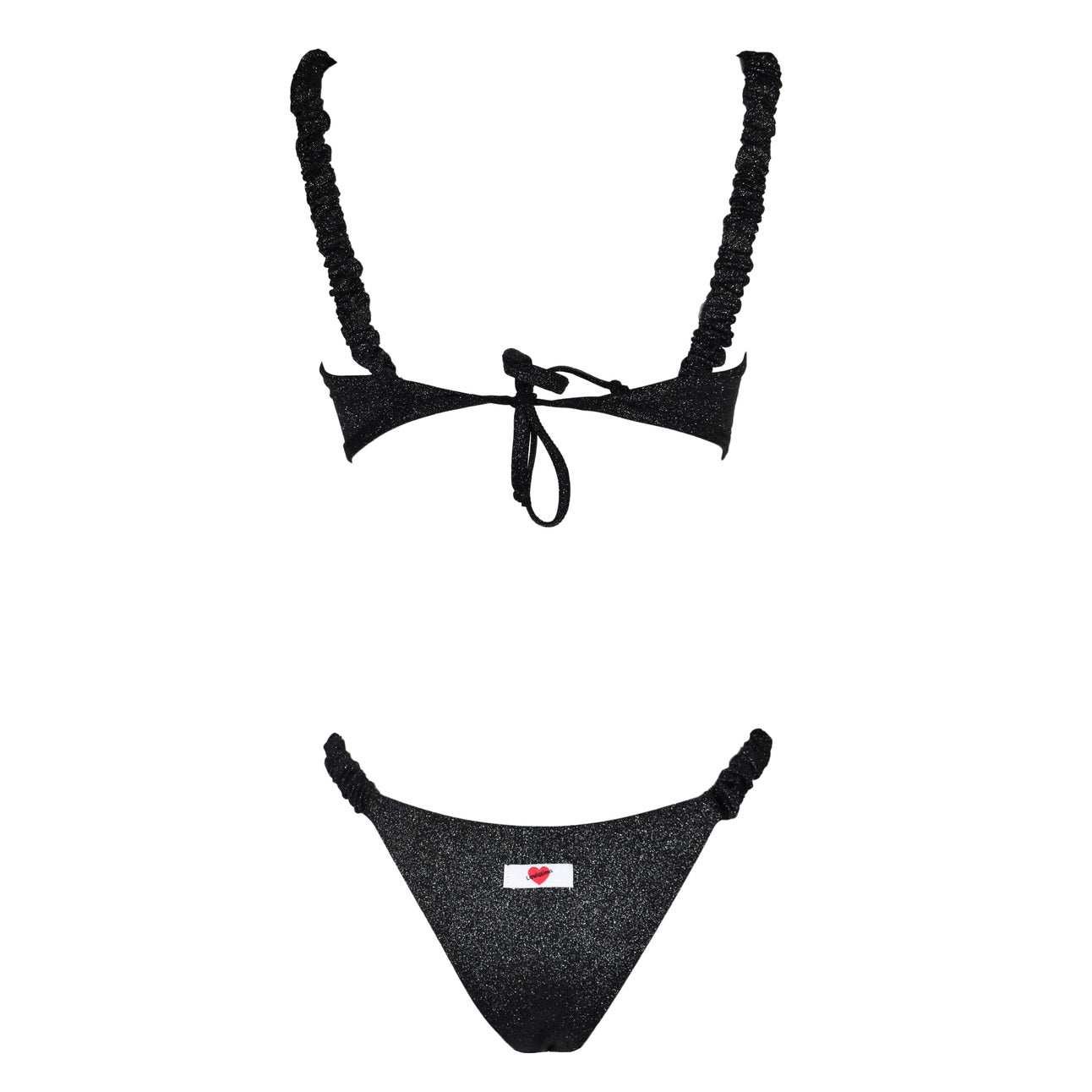 Corpetto Cristal Scrunchies Black