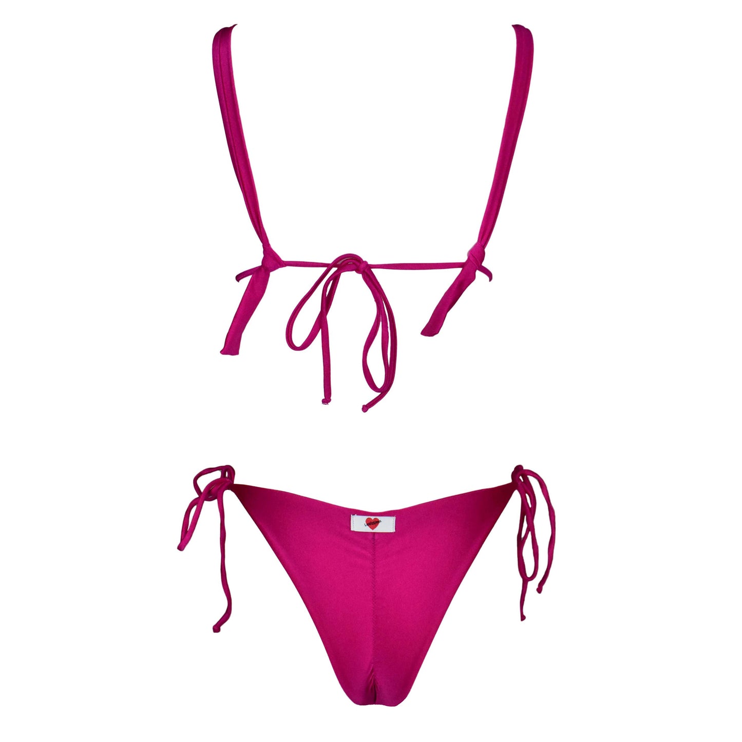 Triangolo Angelina Satin Bouganville