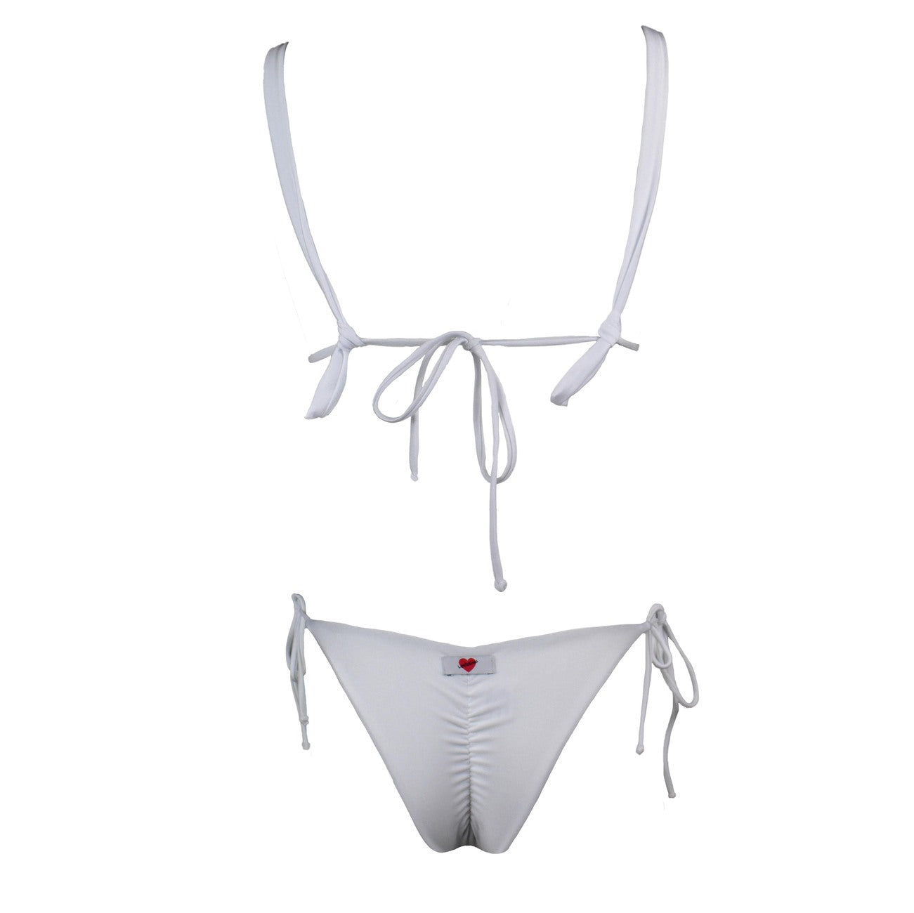 Triangolo Angelina Seta White