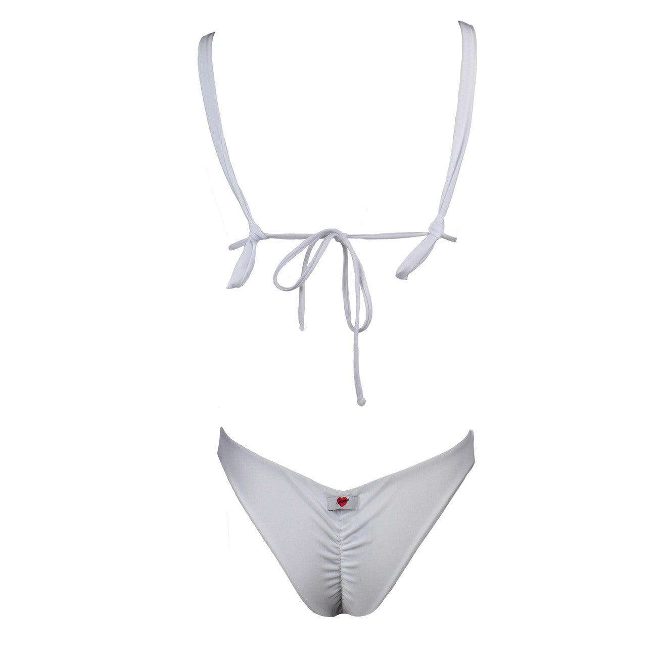 Triangolo Angelina Seta White
