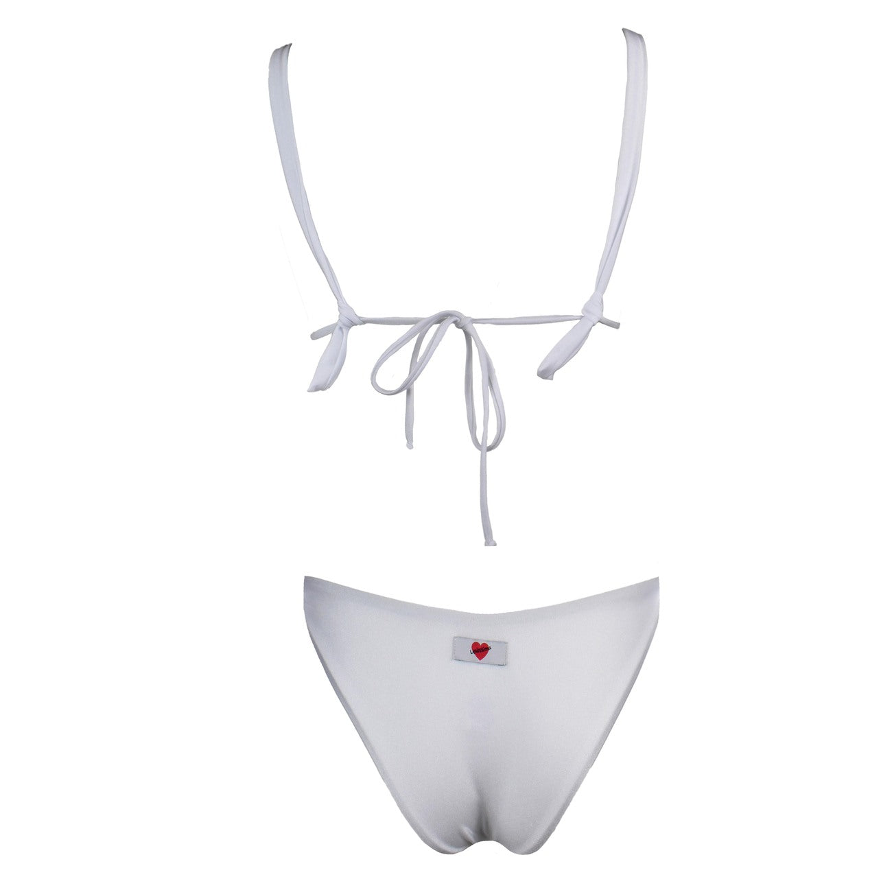 Triangolo Angelina Seta White