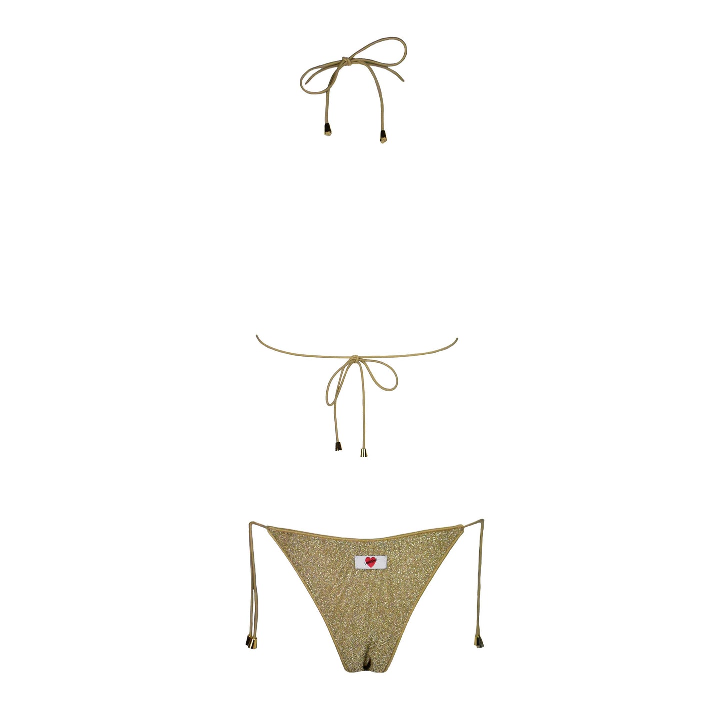 Triangolo Miami Glitter Champagne