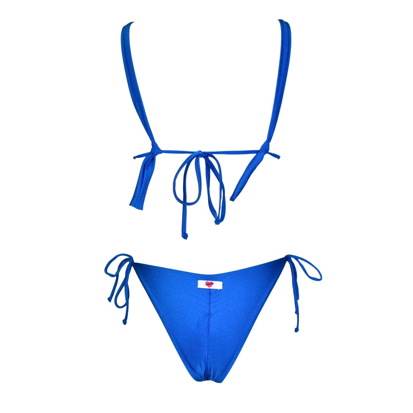 Triangolo Angelina Satin Denim