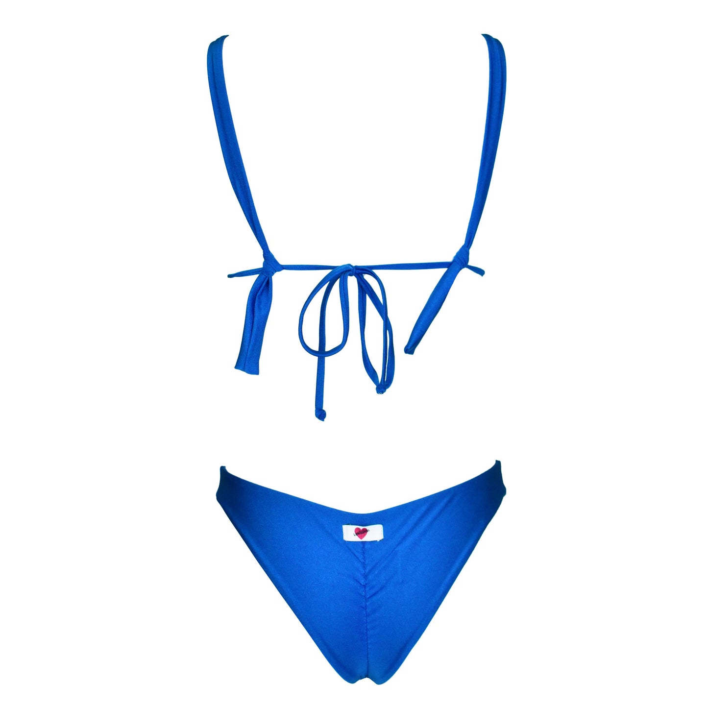 Triangolo Angelina Satin Denim