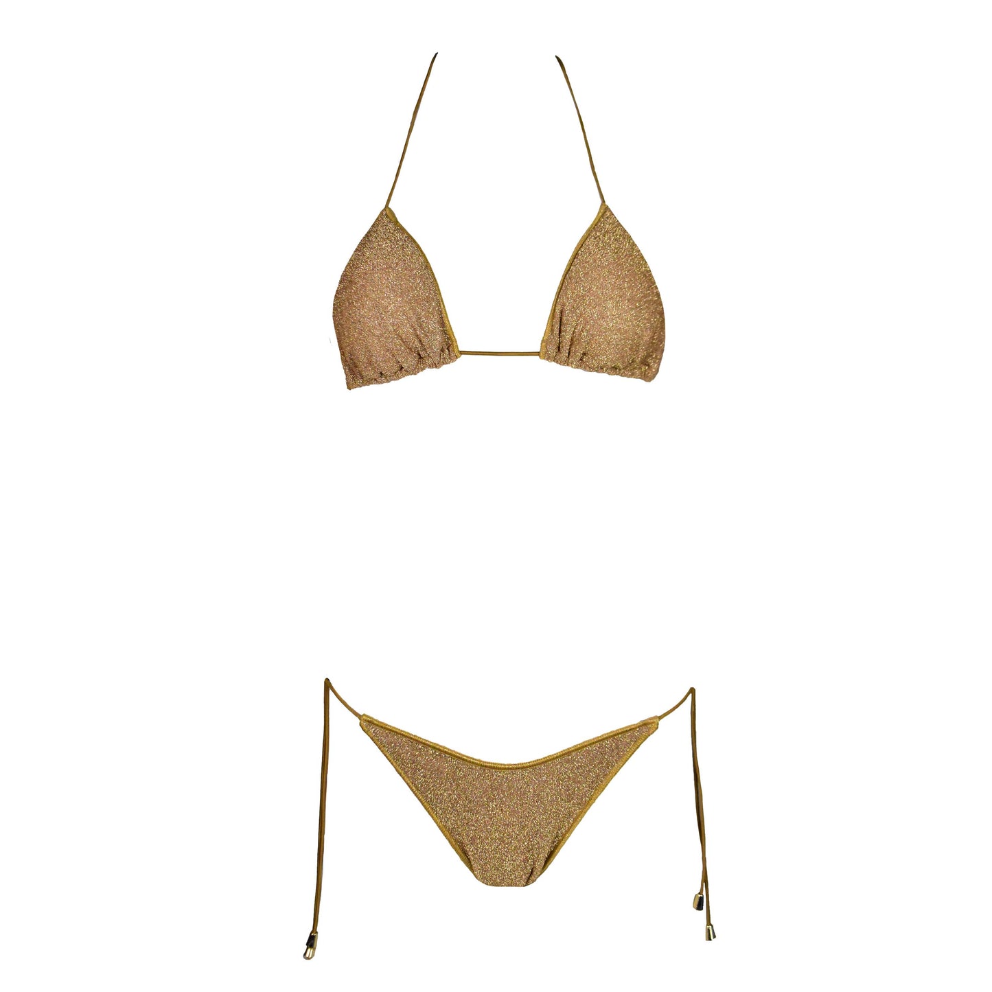 Triangolo Miami Glitter Gold