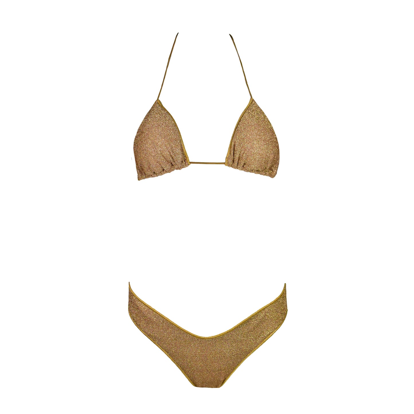 Triangolo Miami Glitter Gold