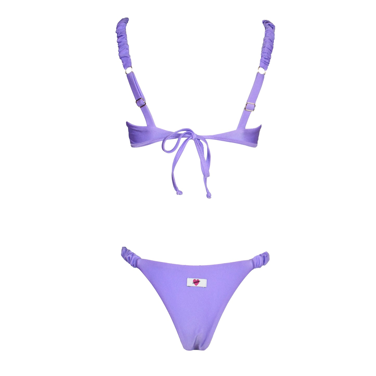 Corpetto Satin Scrunchies Lavanda
