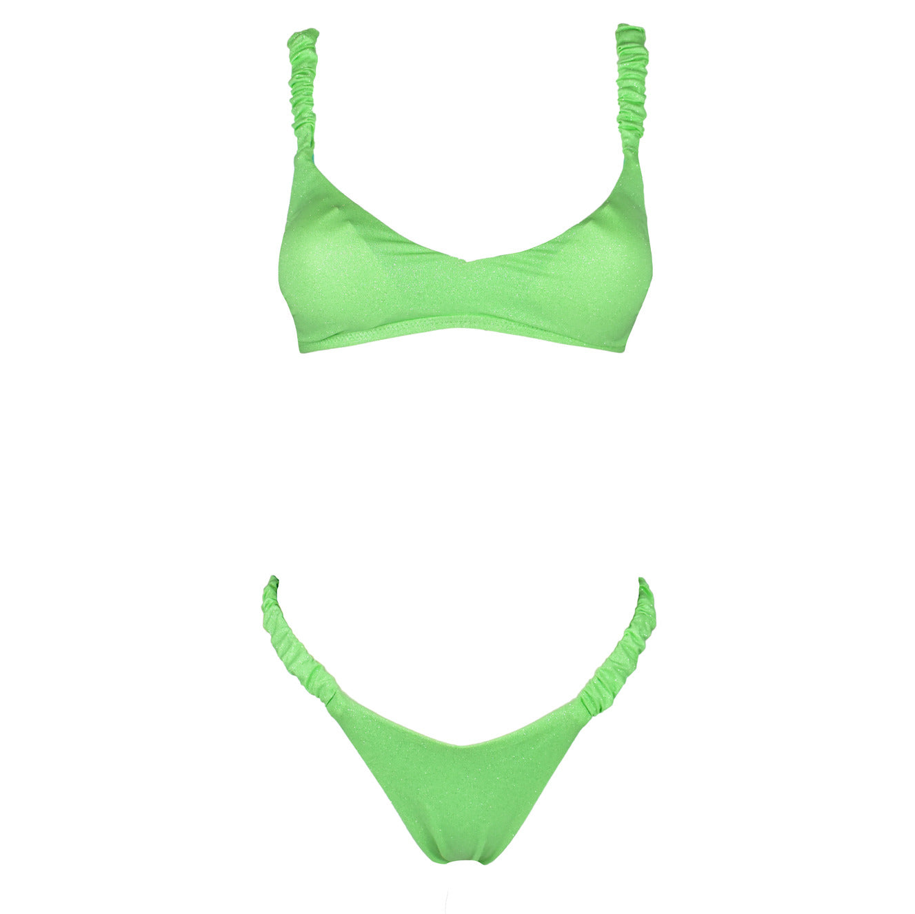 Corpetto Cristal Scrunchies Lime