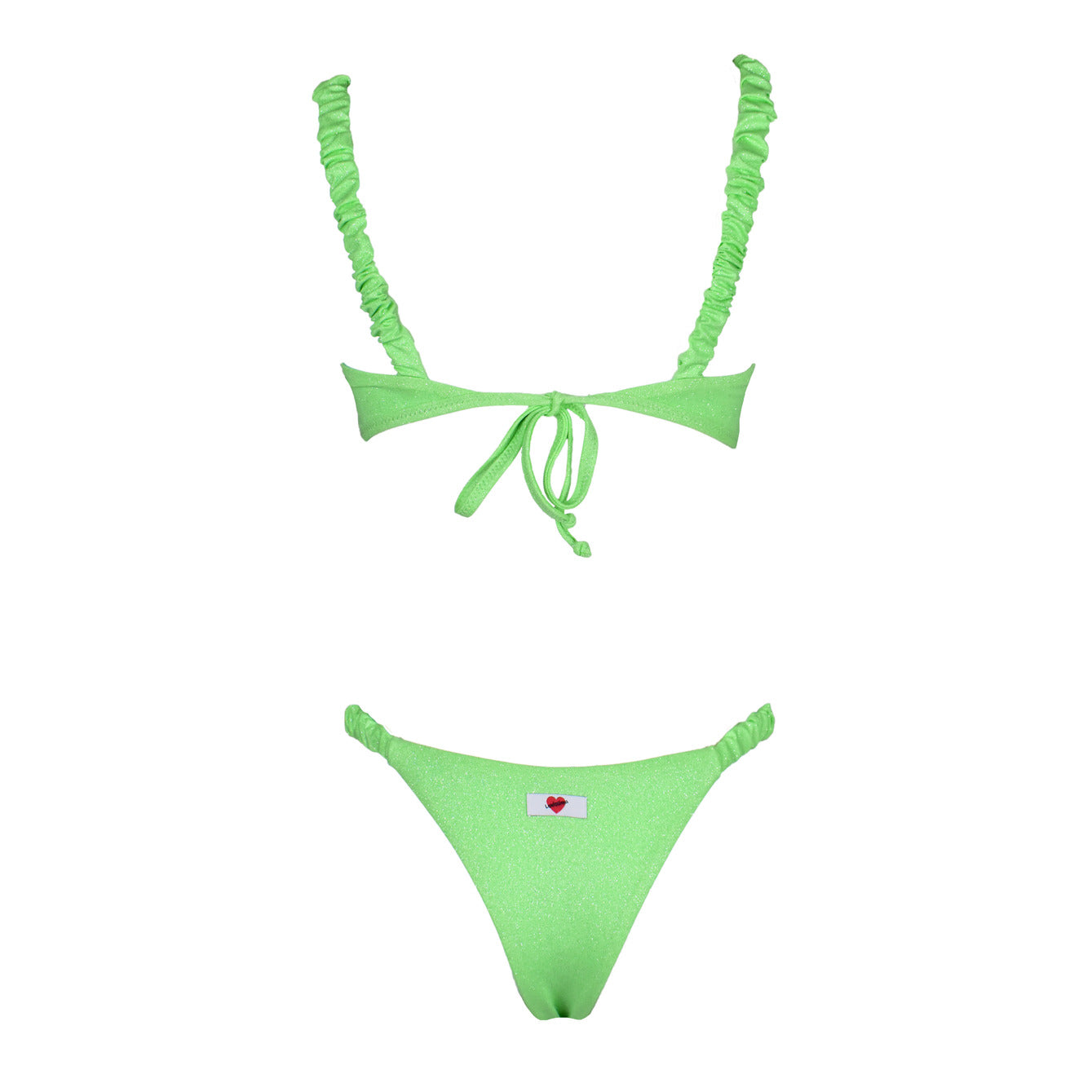 Corpetto Cristal Scrunchies Lime