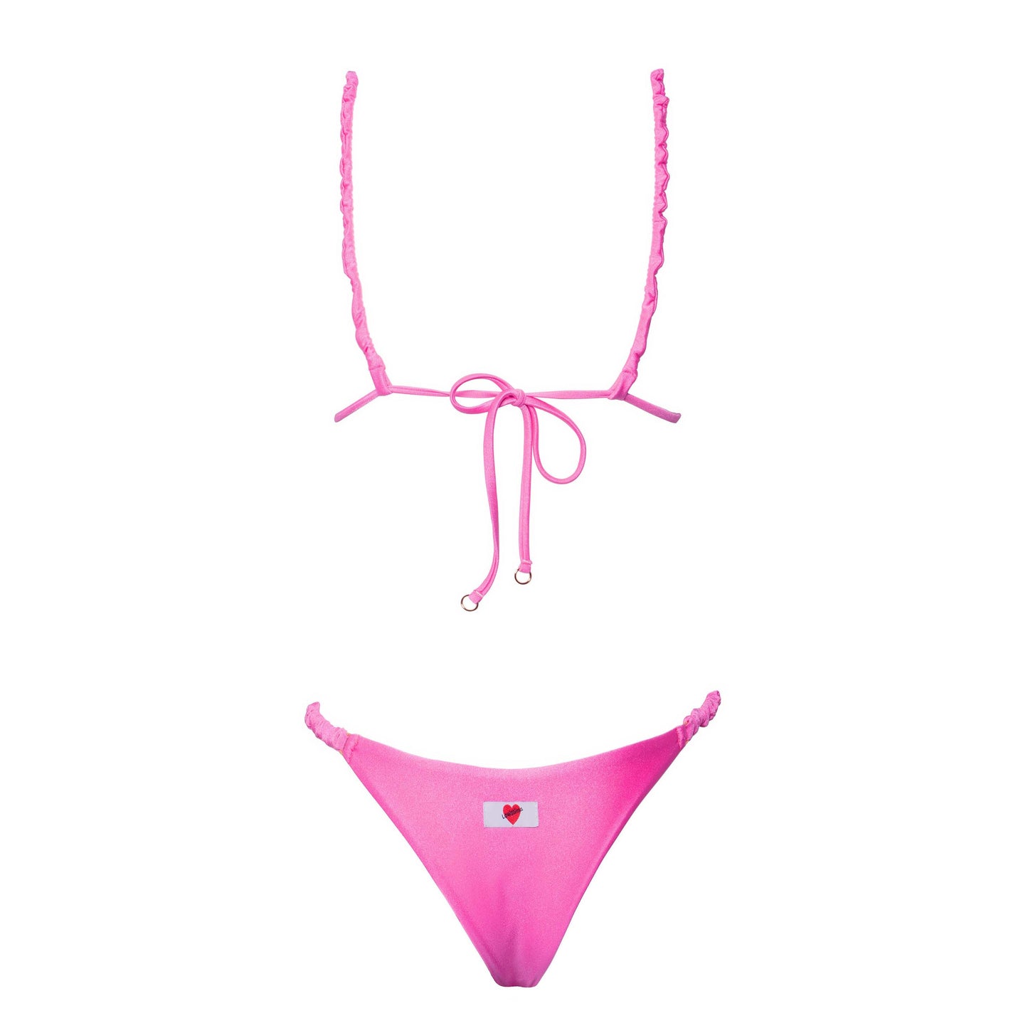 Triangolo Satin Scrunchies Lip Gloss