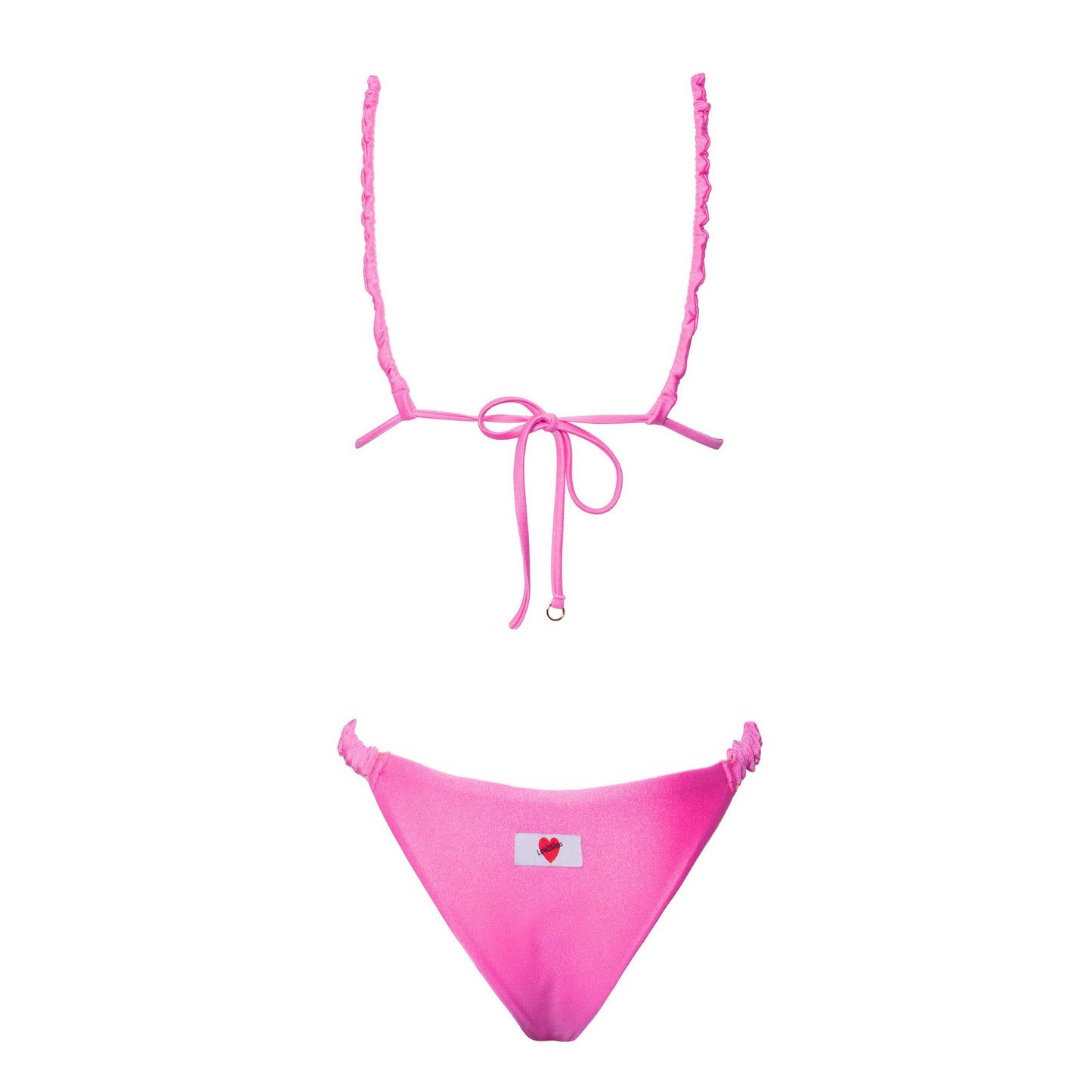 Triangolo Satin Scrunchies Lip Gloss