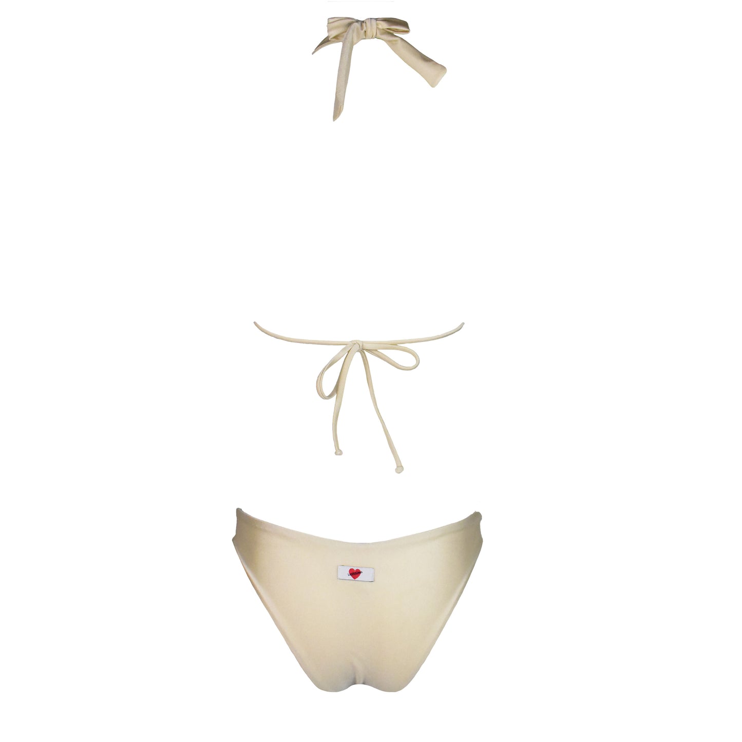 Triangolo Angelina Satin Macadamia