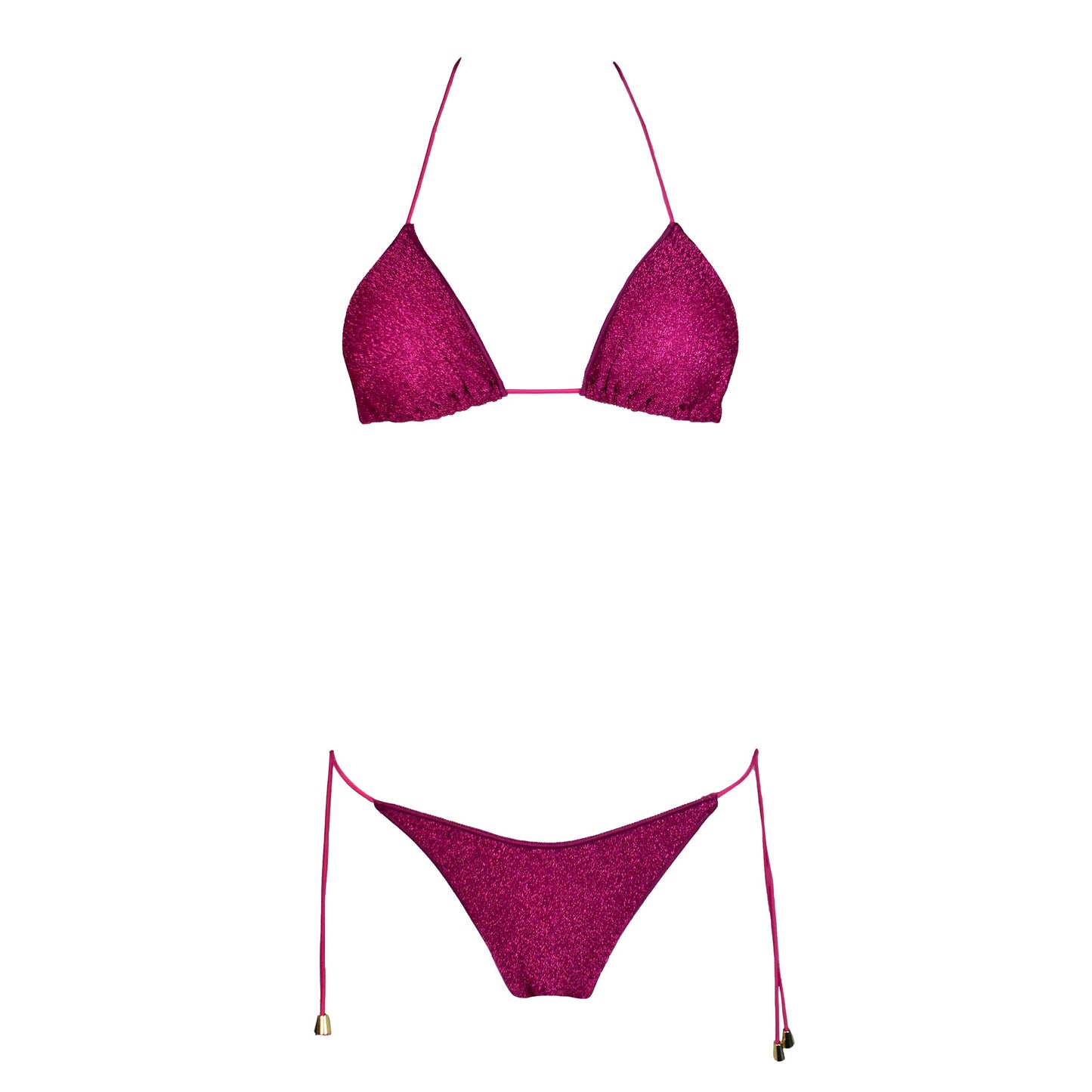 Triangolo Miami Glitter Magenta