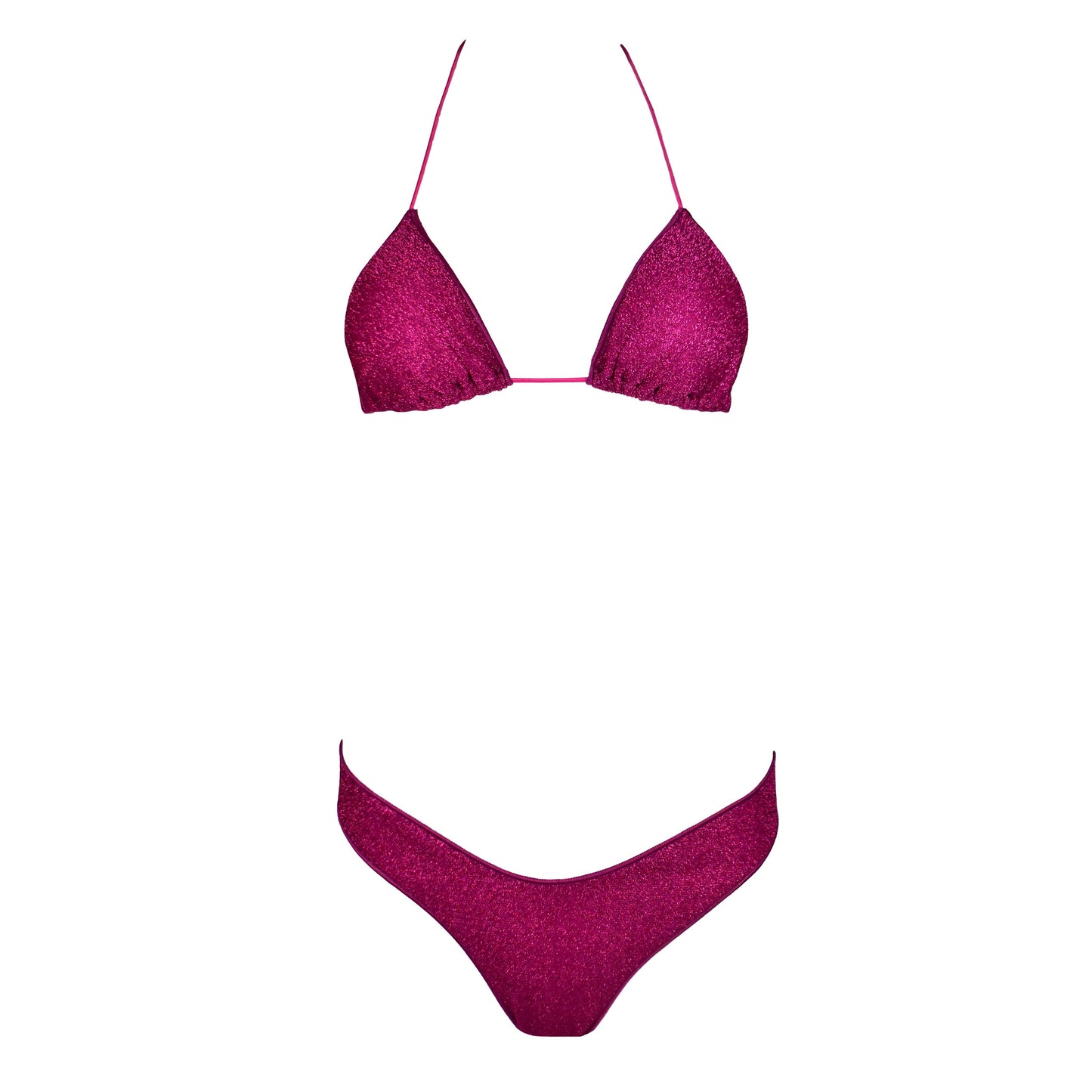 Triangolo Miami Glitter Magenta