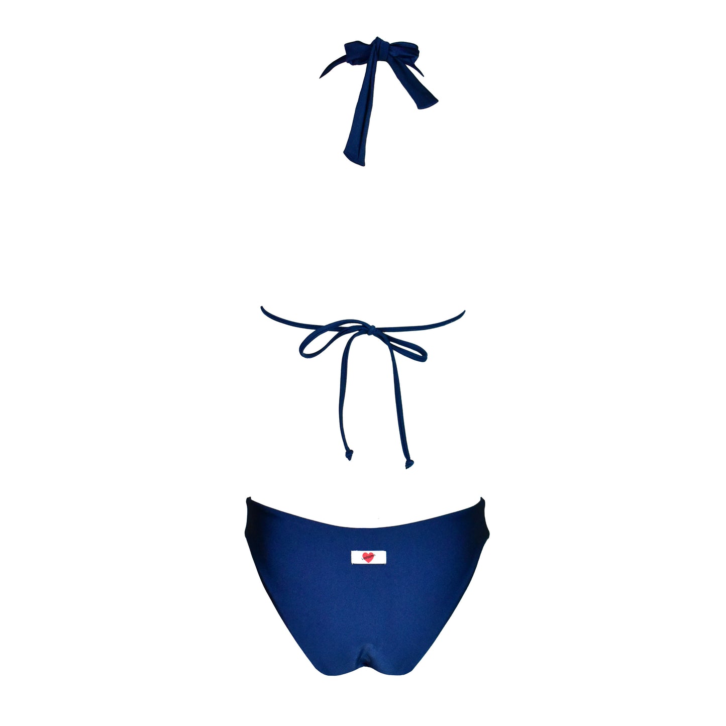 Triangolo Angelina Satin Night Blue