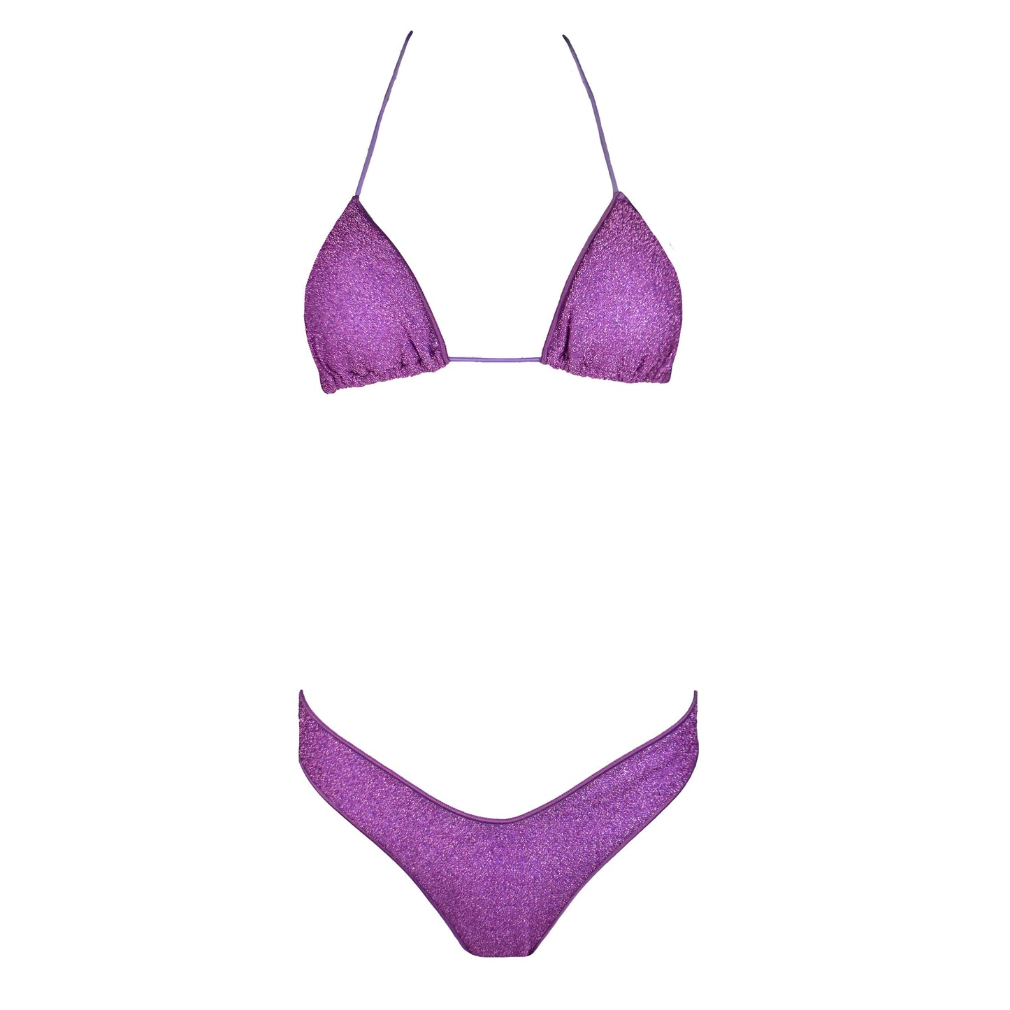 Triangolo Miami Glitter Lavanda