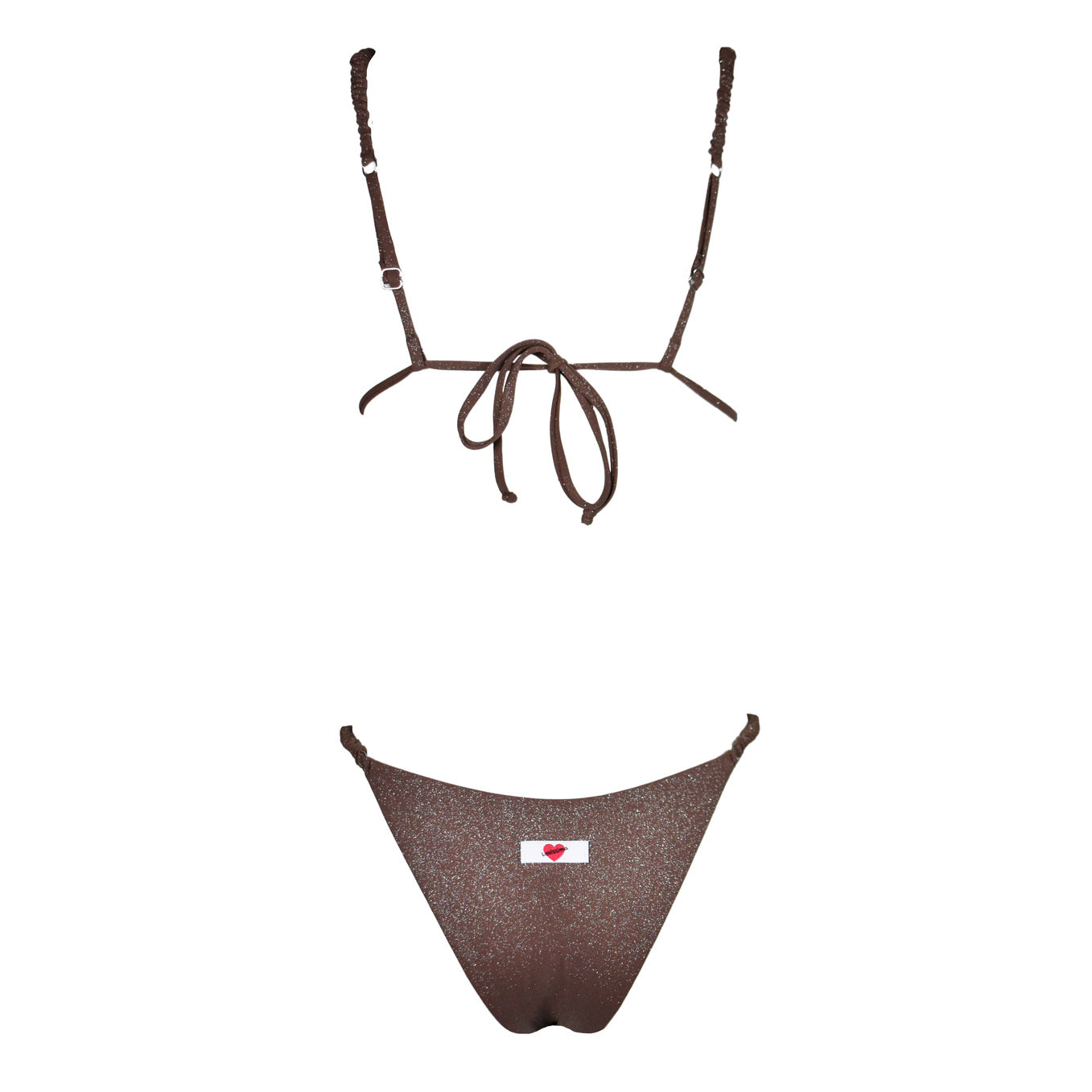 Triangolo Cristal Scrunchies Moka