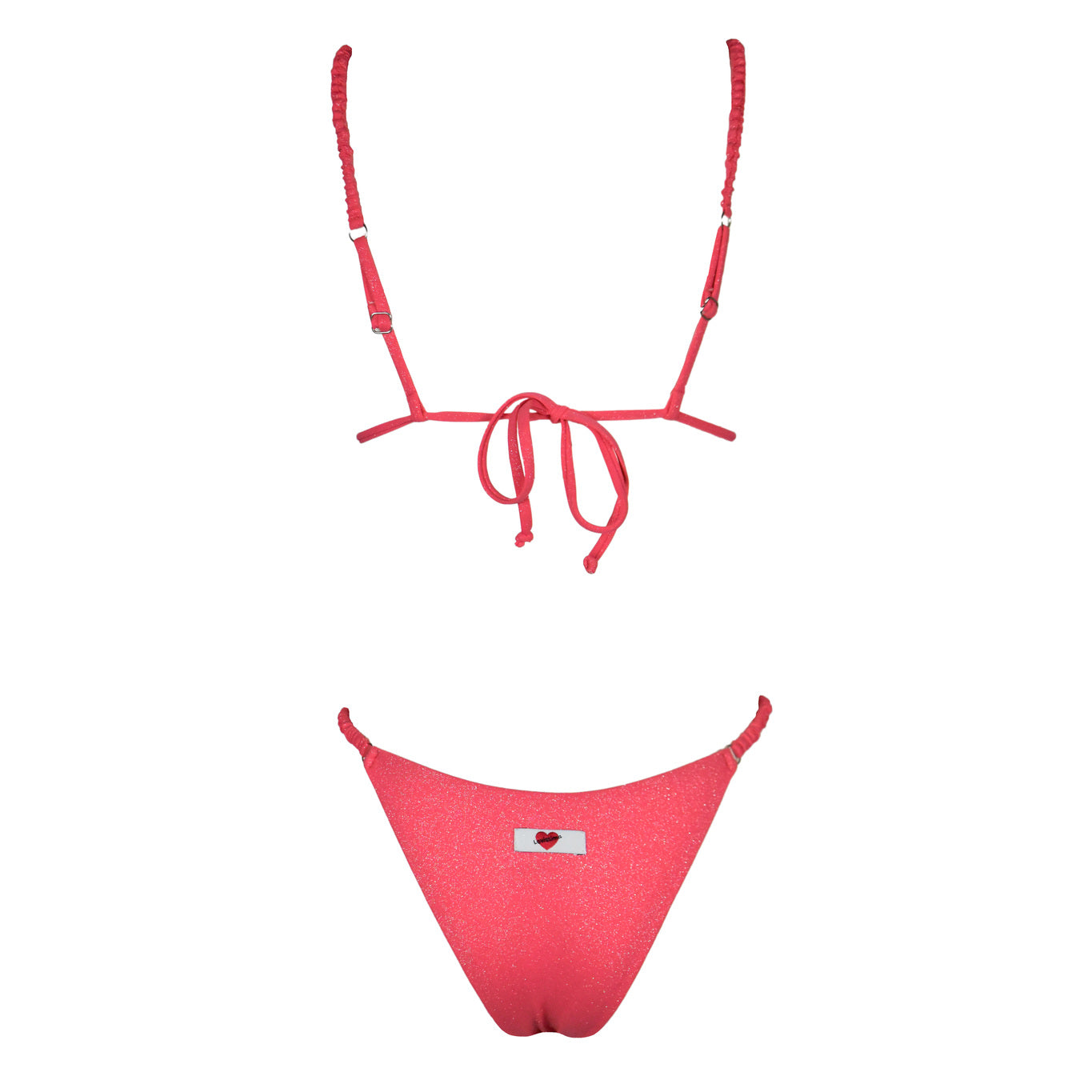 Triangolo Cristal Scrunchies Flamingo