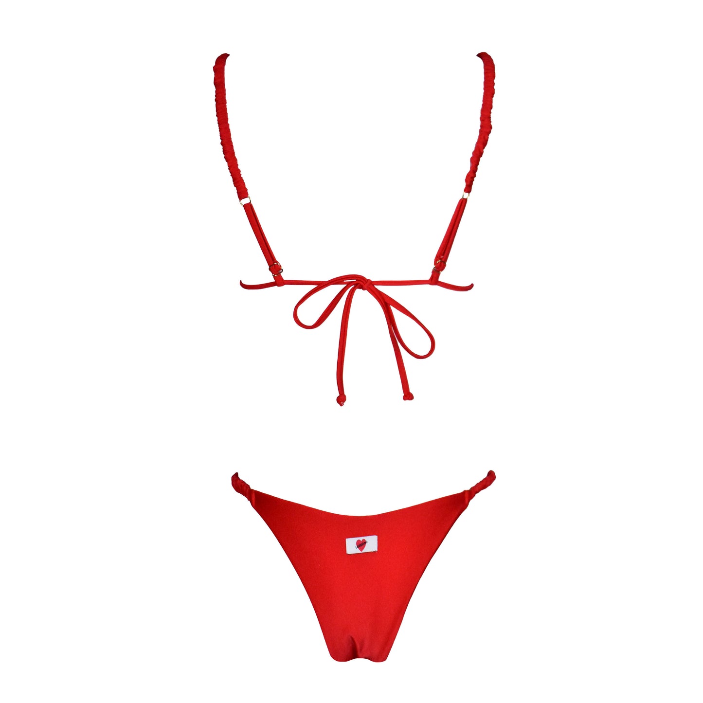 Triangolo Satin Scrunchies Venere