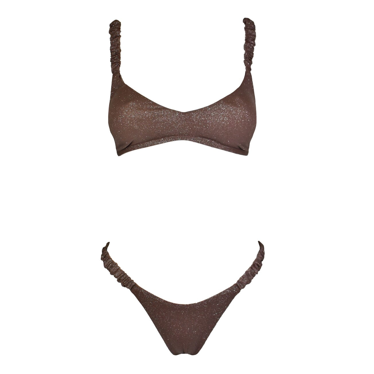 Corpetto Cristal Scrunchies Moka