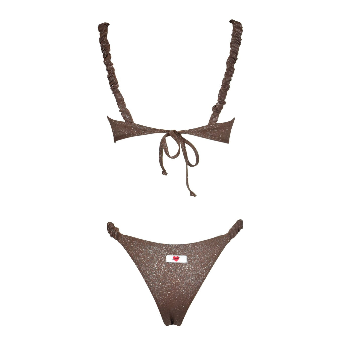 Corpetto Cristal Scrunchies Moka