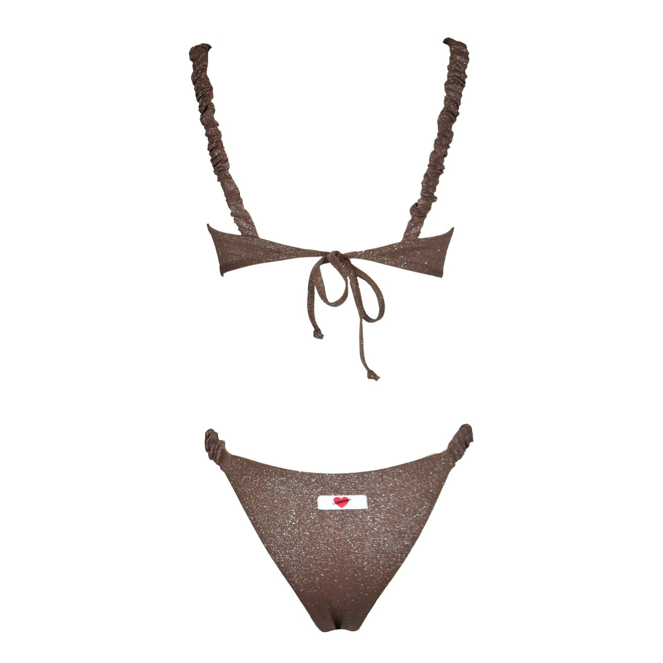 Corpetto Cristal Scrunchies Moka