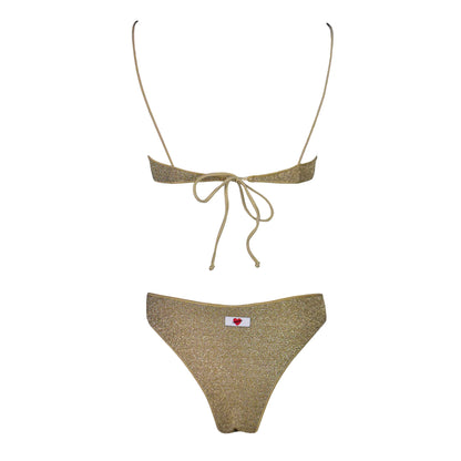 Corpetto Miami Glitter Champagne
