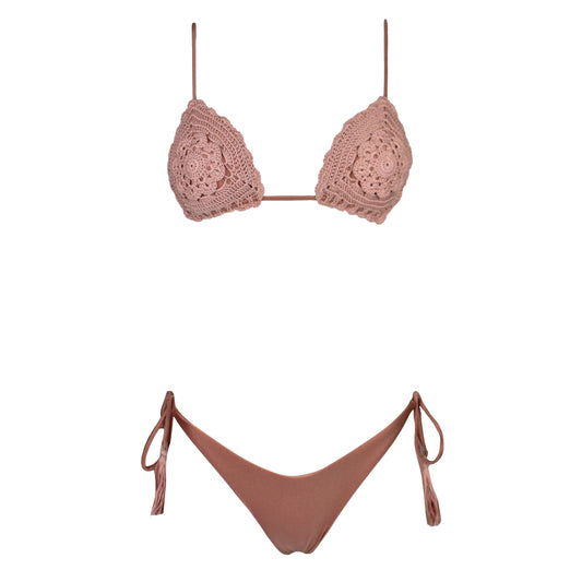Triangolo India Oro Rosa