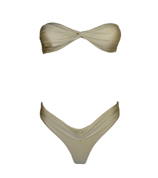 Fascia Satin Giselle Champagne