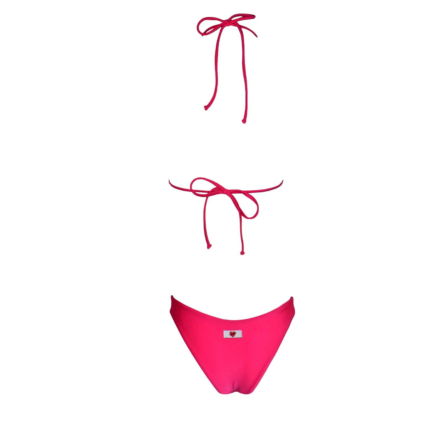 Triangolo Seta Corinne Hot Pink