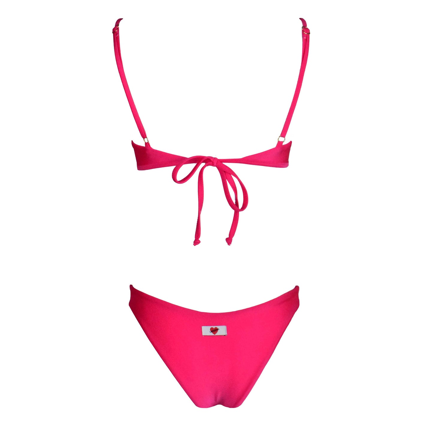 Corpetto Seta Corinne Hot Pink