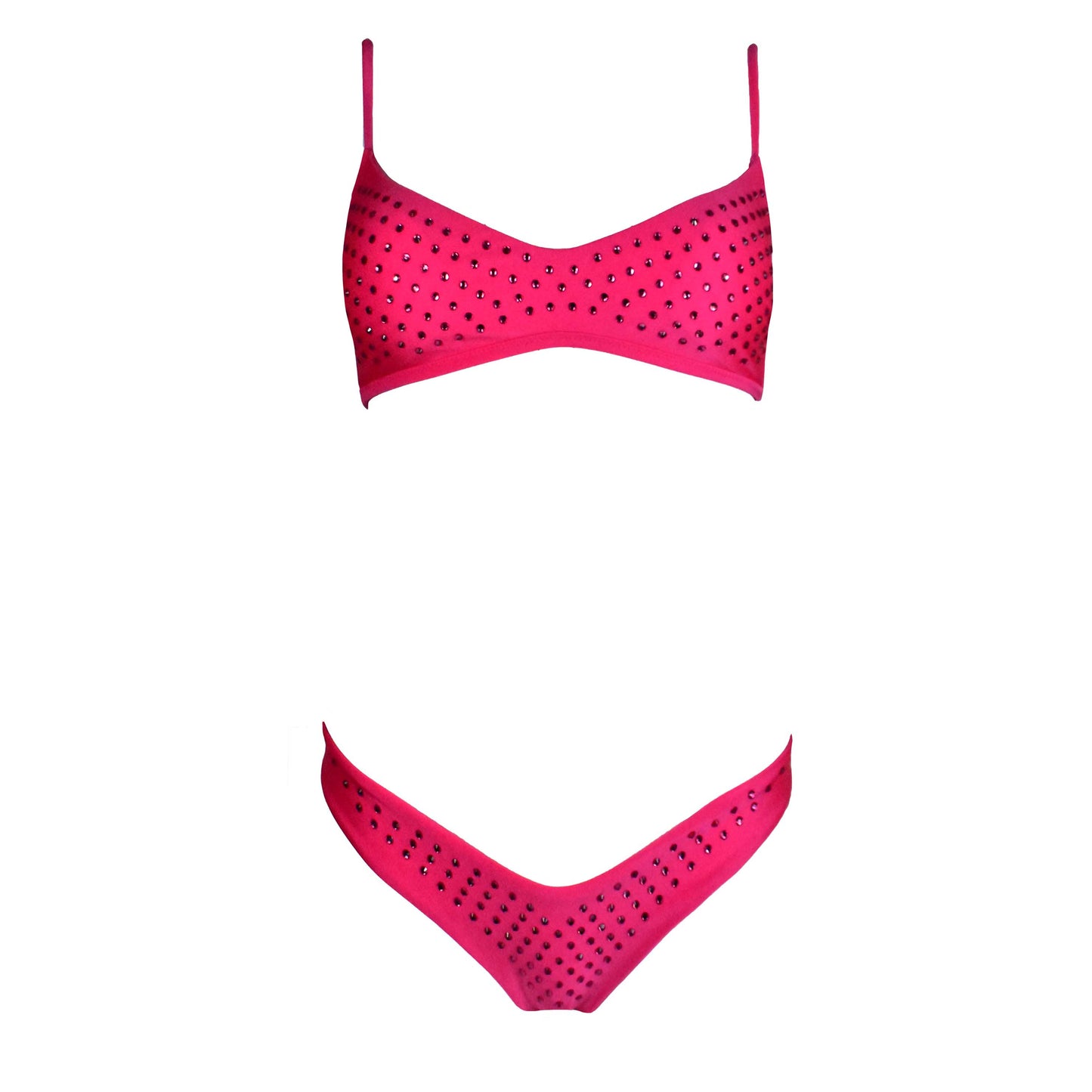 Corpetto Seta Corinne Hot Pink