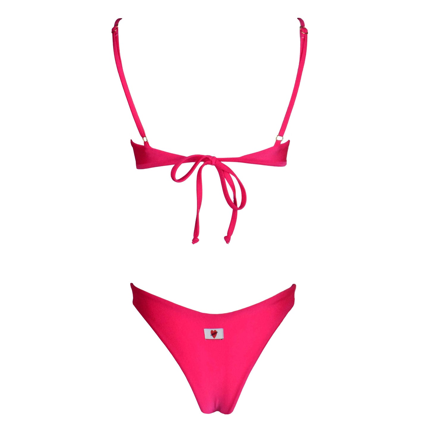 Corpetto Seta Corinne Hot Pink