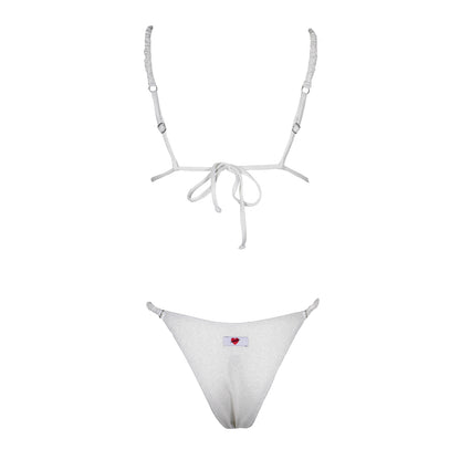 Triangolo Cristal Scrunchies Bride