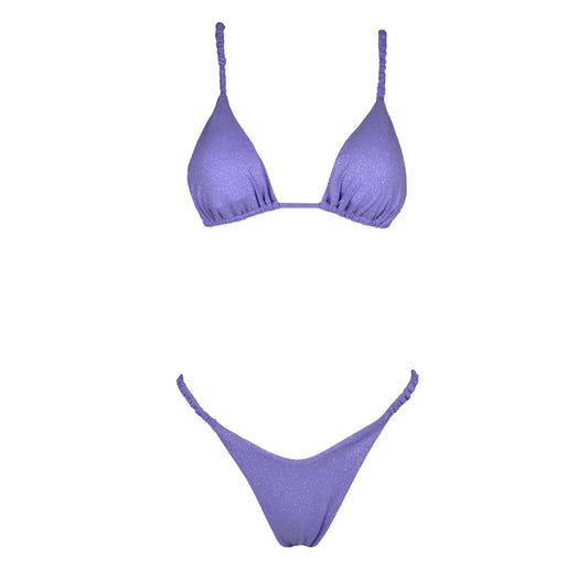Triangolo Cristal Scrunchies Lavanda