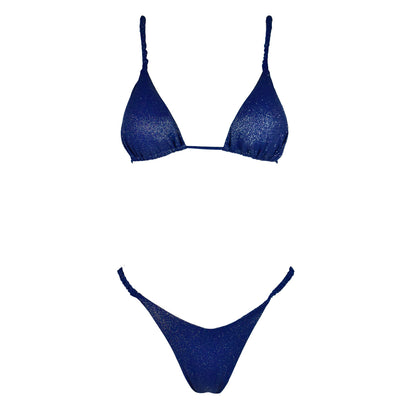 Triangolo Cristal Scrunchies Night Blue