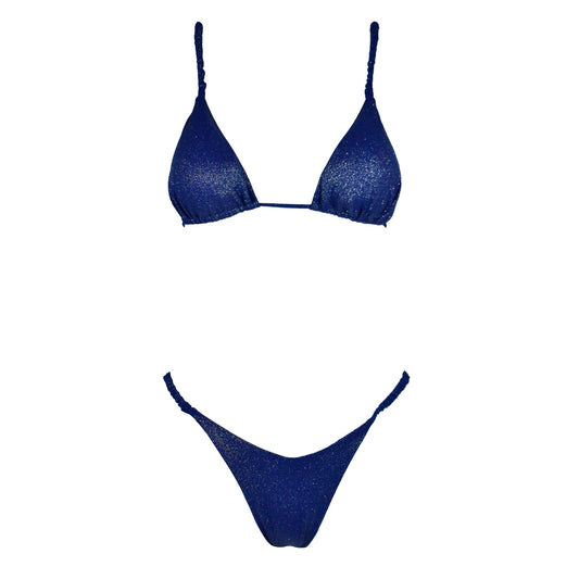 Triangolo Cristal Scrunchies Night Blue