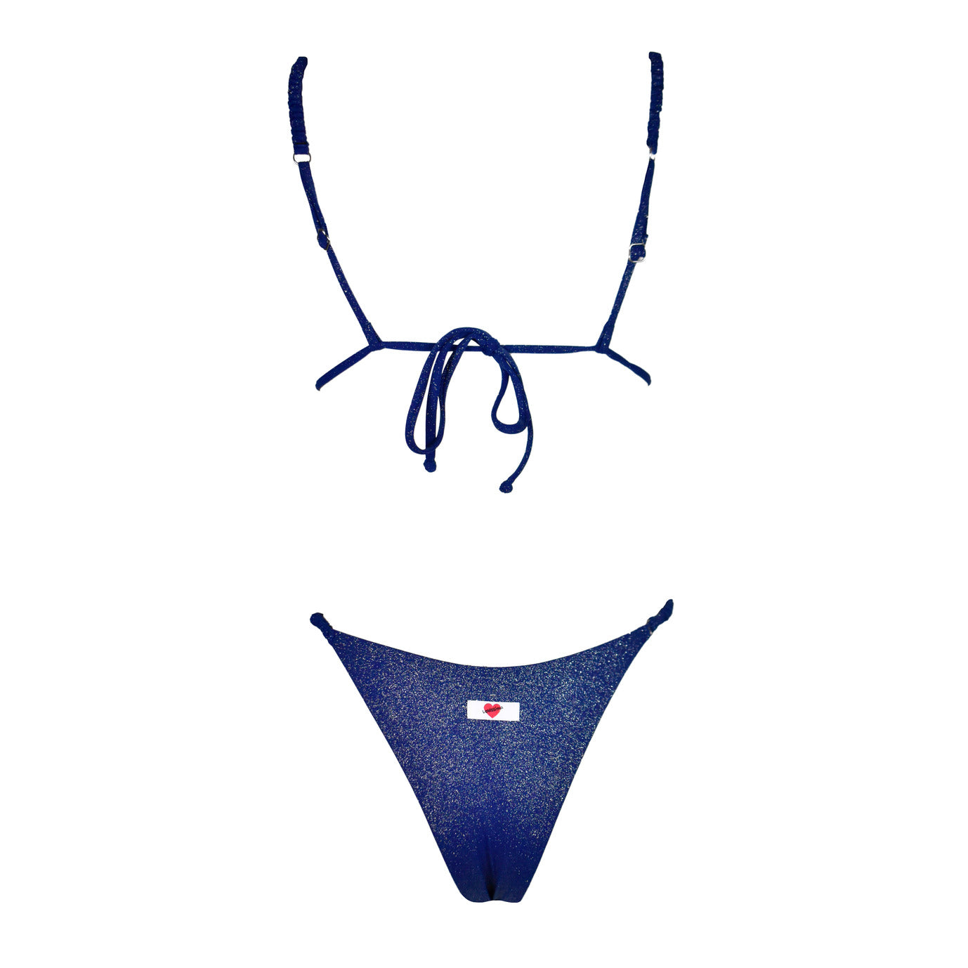 Triangolo Cristal Scrunchies Night Blue
