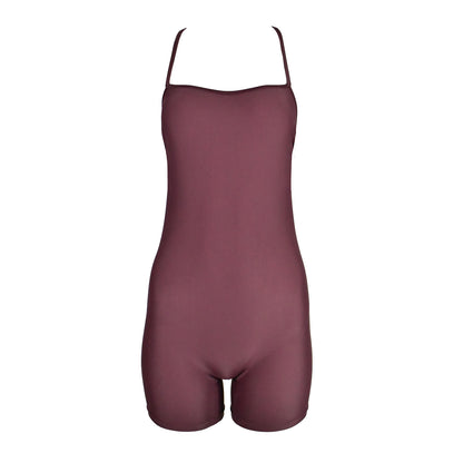 Myla Jampsuit Short Dark Chocolate