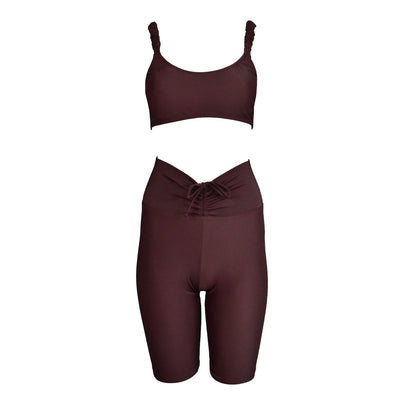 Cord-Set Yara Short Dark Chocolate