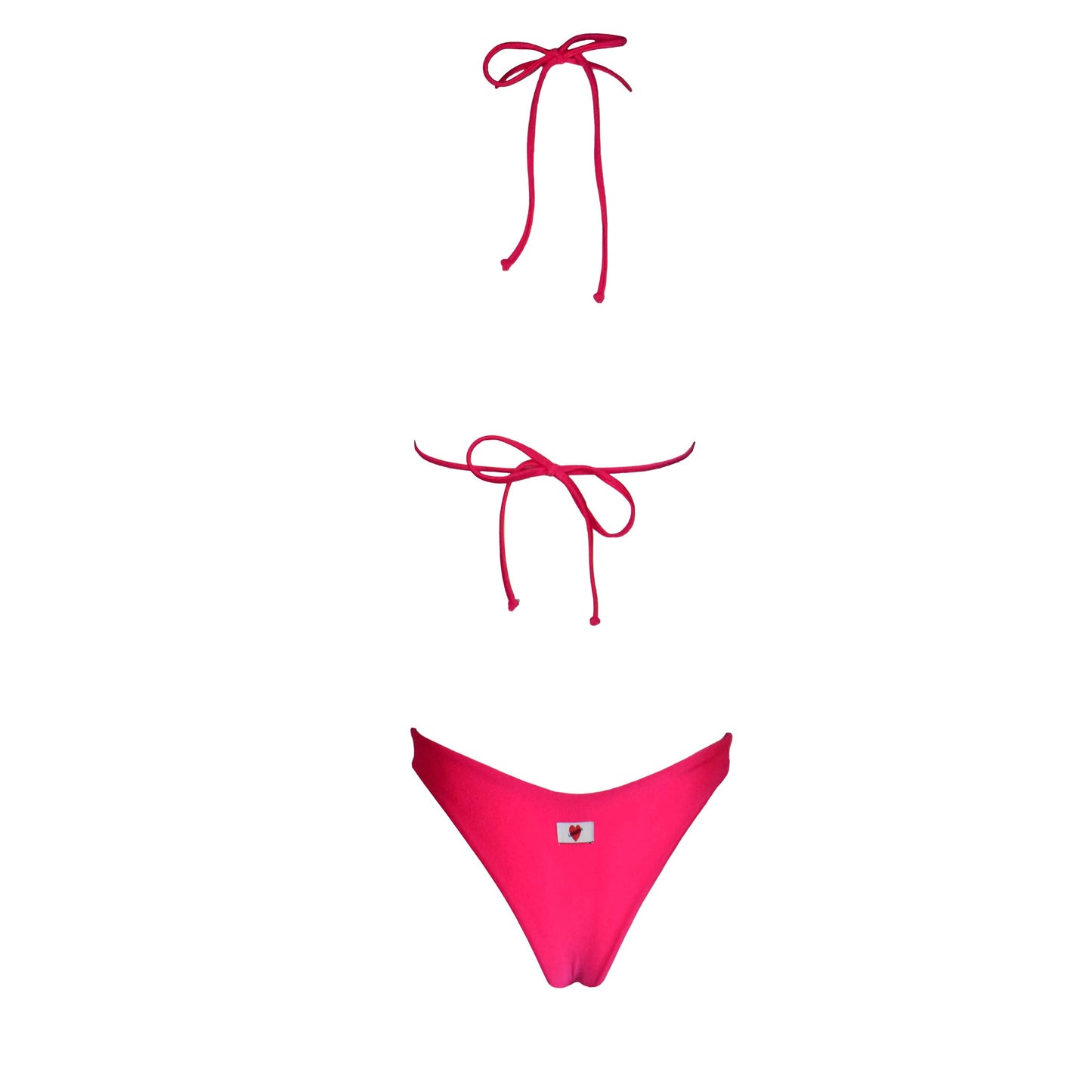 Triangolo Seta Corinne Hot Pink