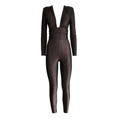 Tuta New Hanna Satin Dark Chocolate