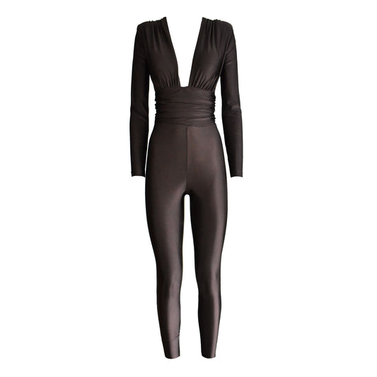 Tuta New Hanna Satin Dark Chocolate
