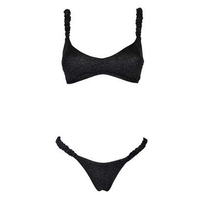 Corpetto Cristal Scrunchies Black